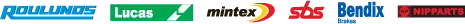 Leading brake shoe manufacturers including Lucas, Mintex, SBS, Bendix, Nipparts and Apec